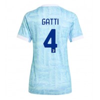 Juventus Federico Gatti #4 Vonkajší Ženy futbalový dres 2025-26 Krátky Rukáv